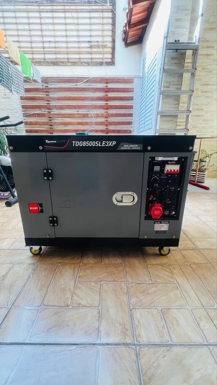 Gerador Toyama de Energia Diesel 8500 SLE3XP - Foto 2