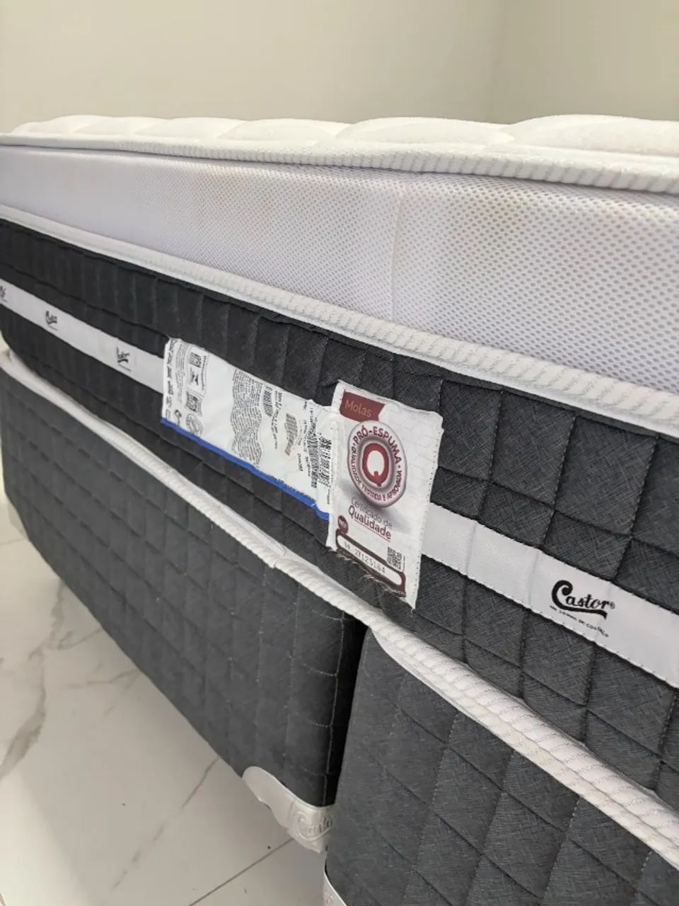 Cama Box - Castor Premium Gel Queen - Foto 2