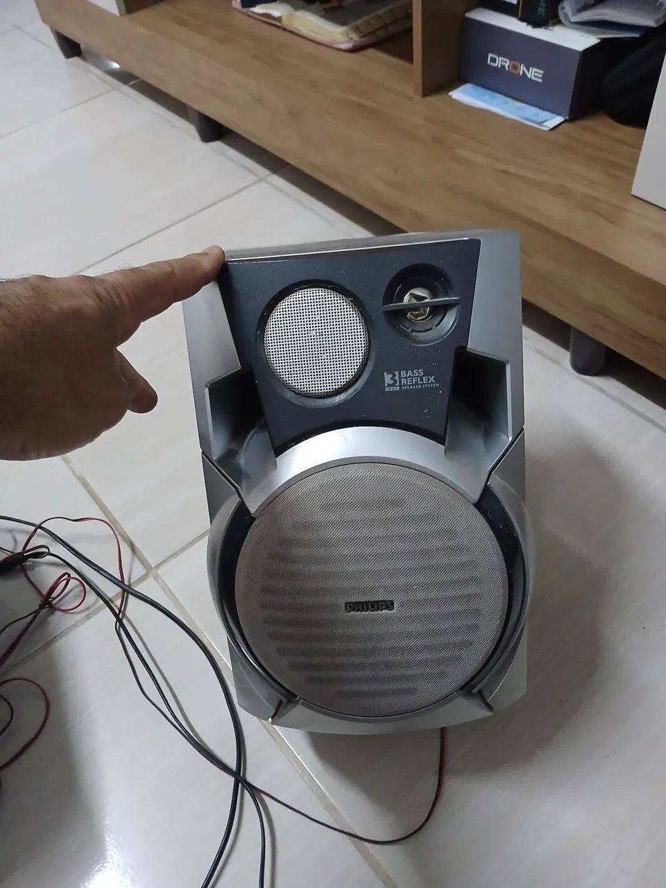 Som Philips dois canais - Foto 3