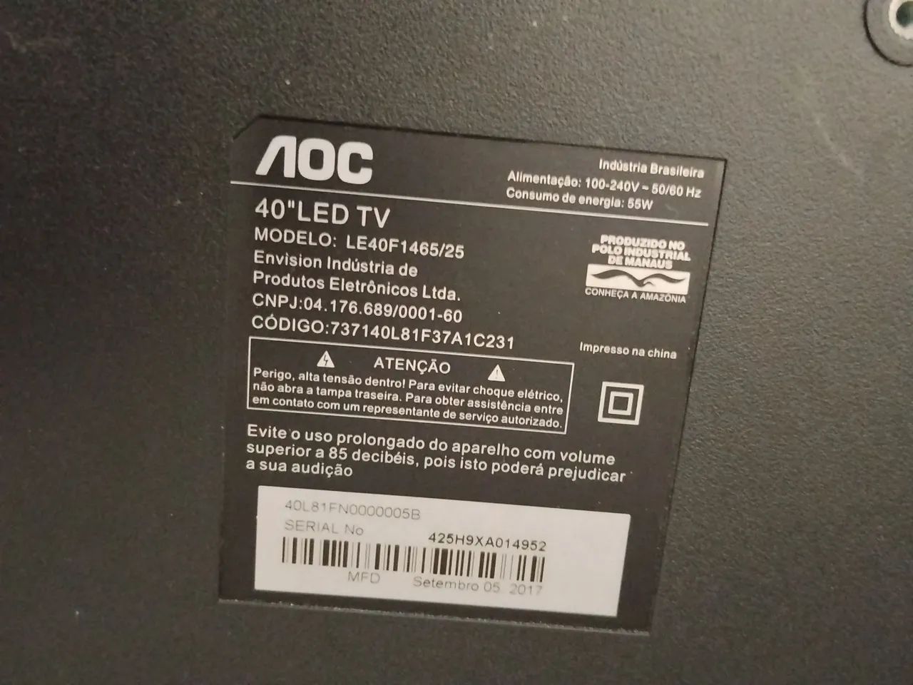 Tv AOC reiniciando  - Foto 4