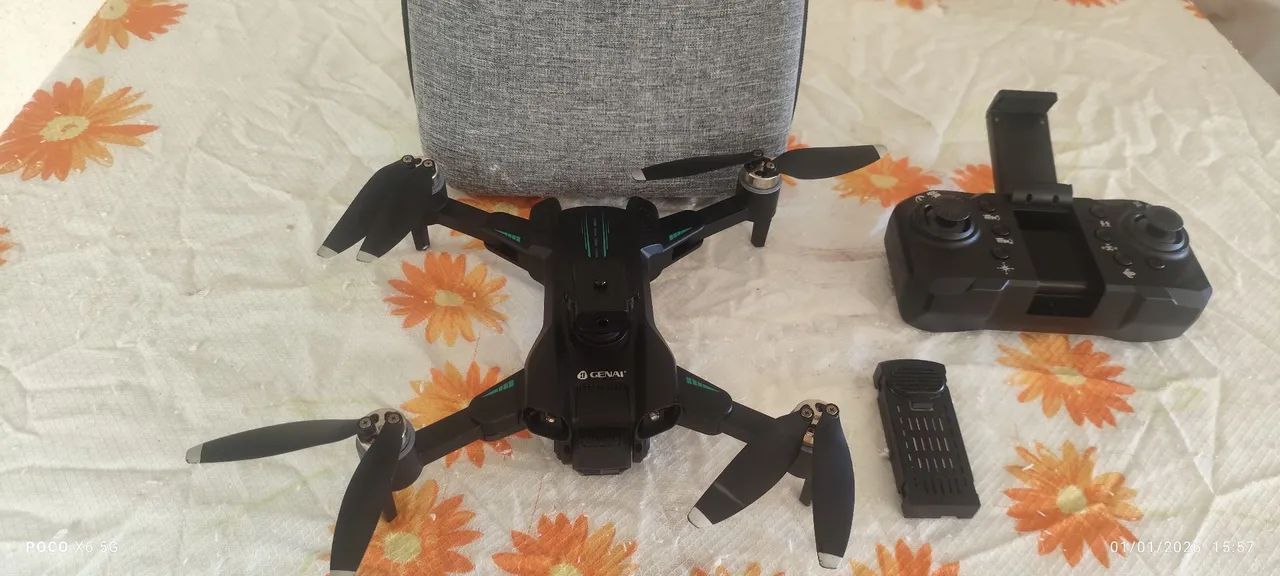 Drone 2 baterias - Case e Cabos - Foto 2