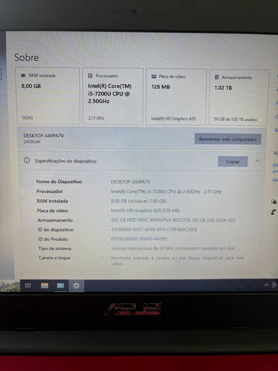 Notebook Asus - Foto 3
