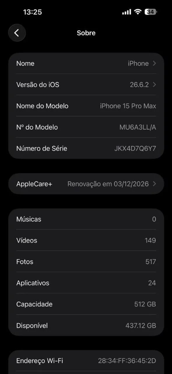 iPhone 15 Pro Max 512GB Original Muito Conservado - Foto 5