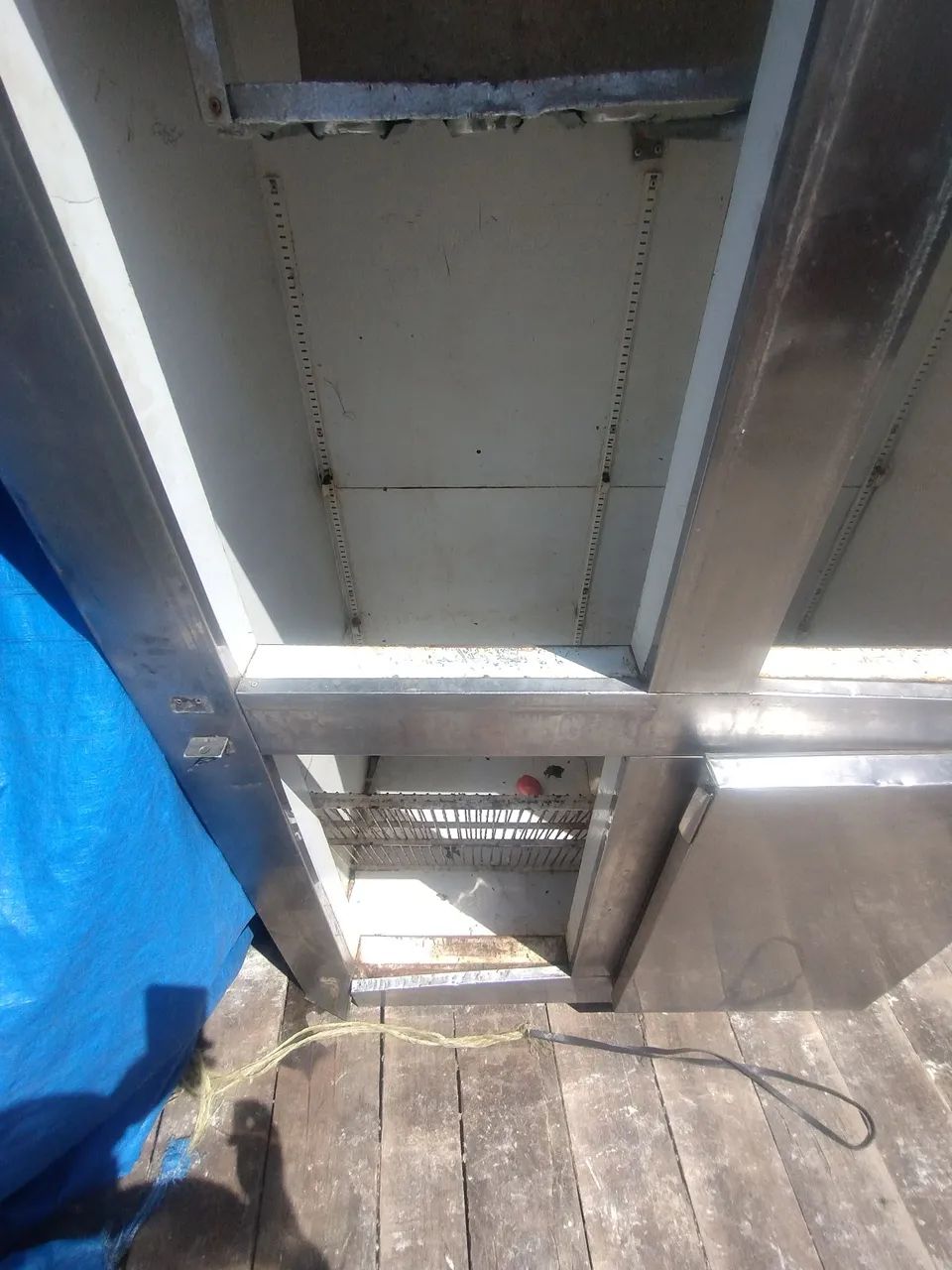 Geladeira freezer 4 portas para reformar  - Foto 2