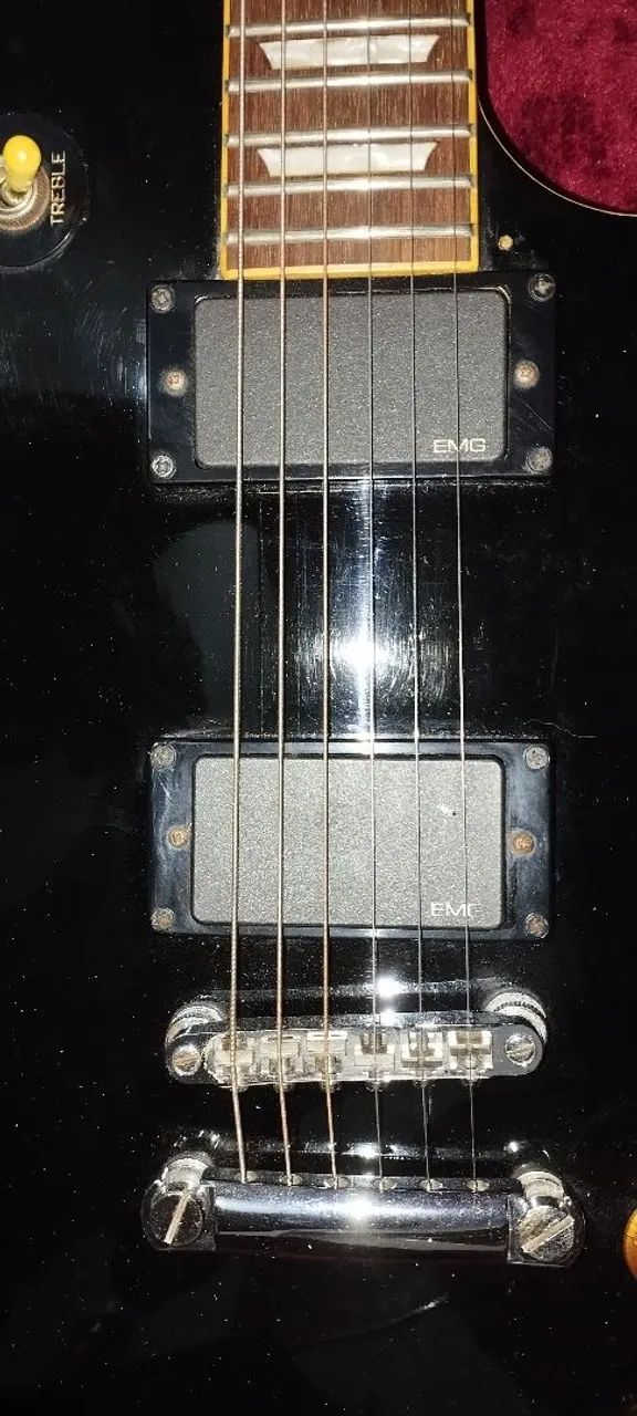 Guitarra Epiphone Standard - captadores EMG - Foto 3