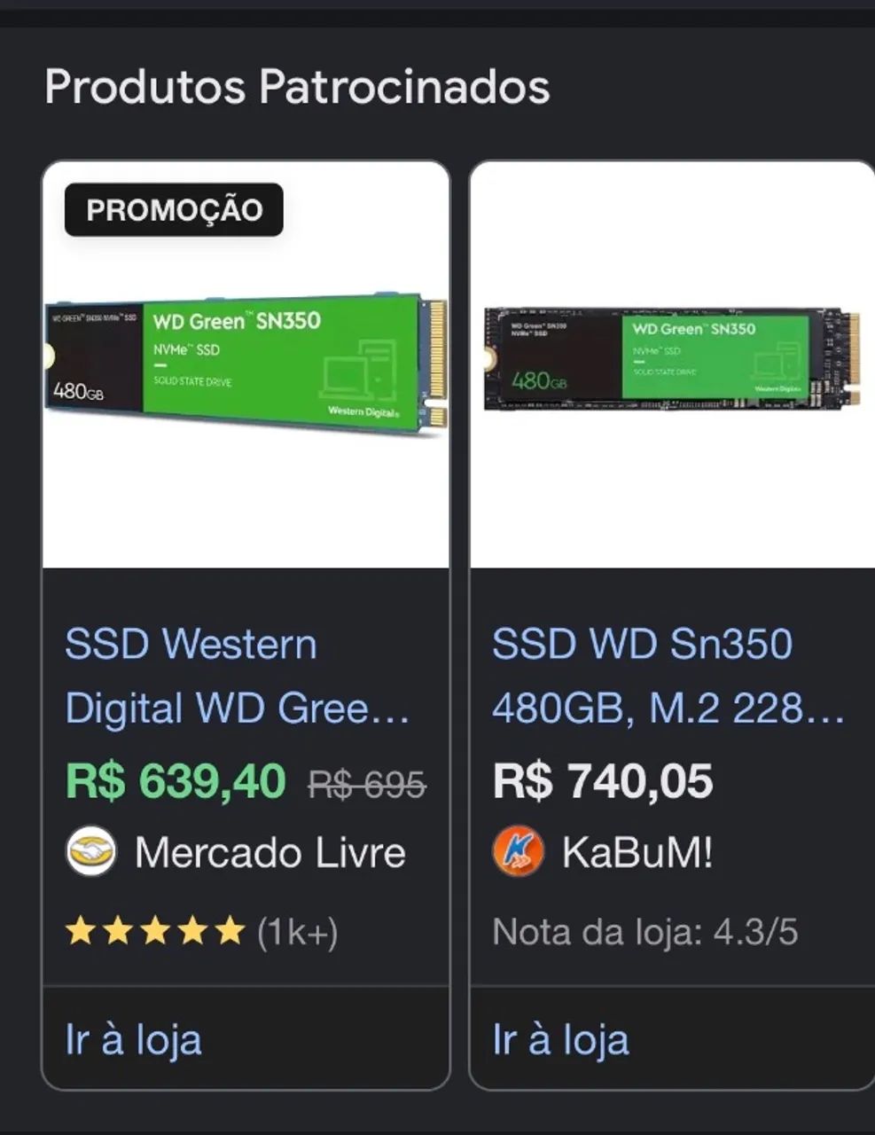 SSD M.2  480gb - Foto 2