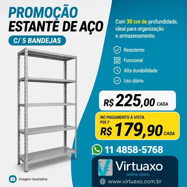 PRATELHEIRA DE AÇO