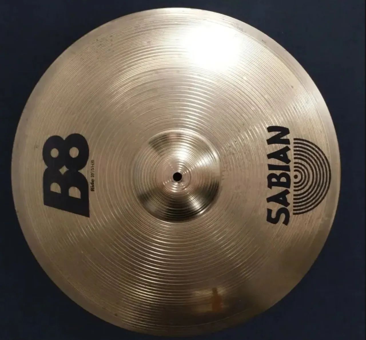 Prato Bronze B8 Sabian ride/ condução  - Foto 4