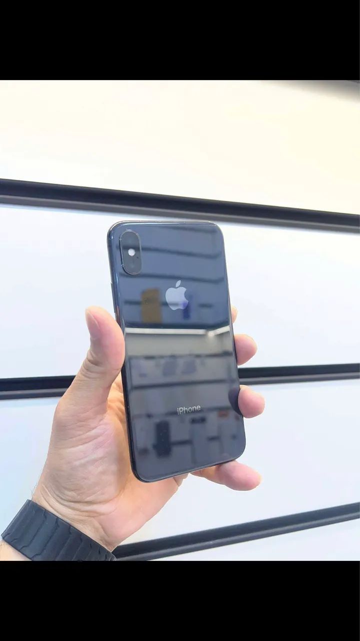 Iphone x 256gb preto bateria 100% - Foto 3