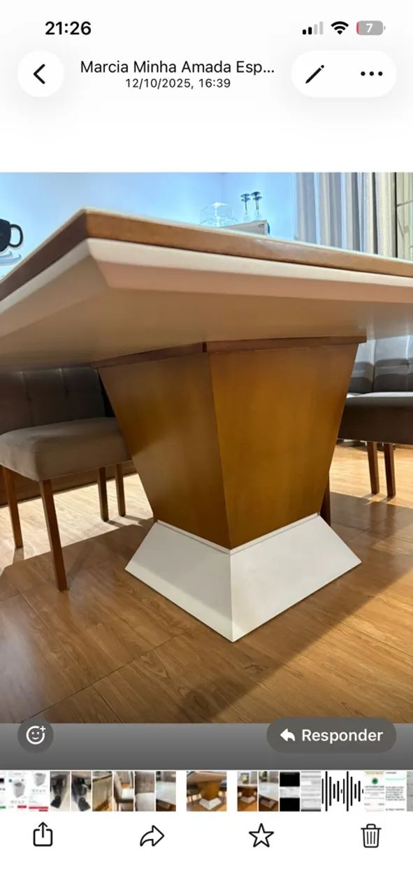 Mesa quadrada  - Foto 2
