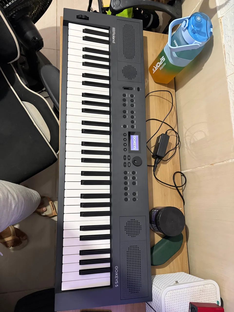 Teclado Roland GO Keys 5 + bag + pedal sustain( na caixa) - Foto 5