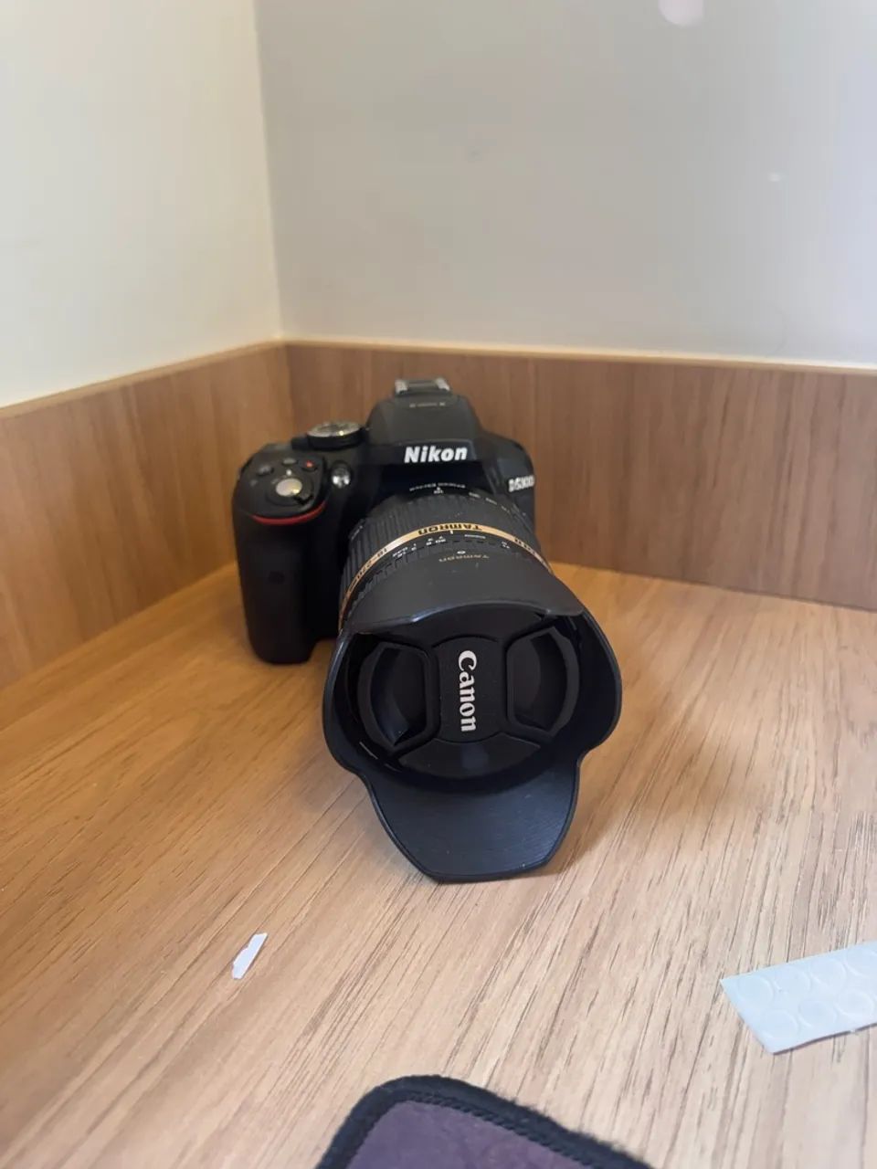 Câmera Nilson d5300 com lente extra 18-270mm