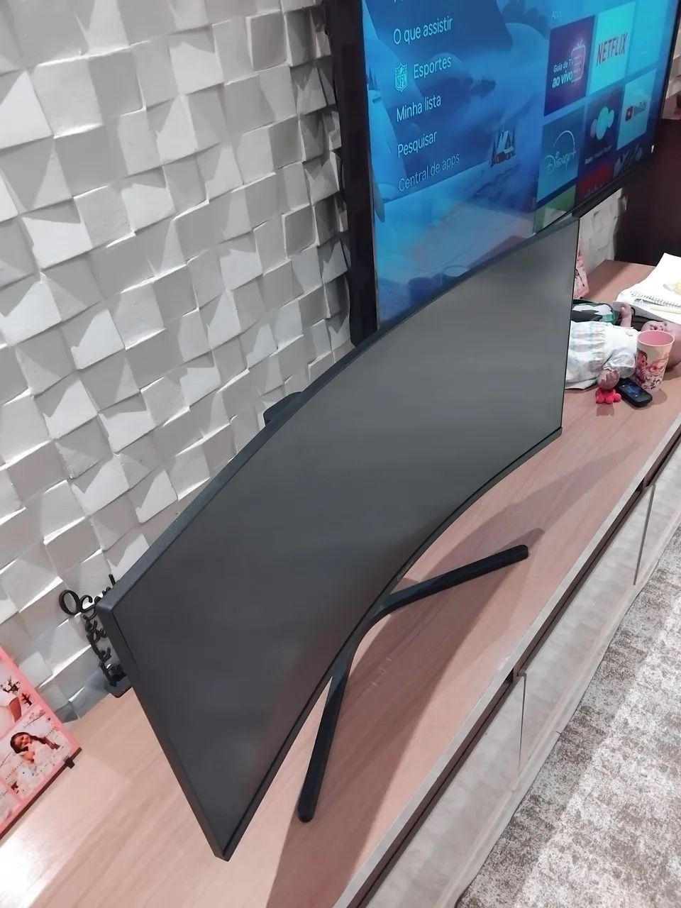 Monitor gamer curvo - Foto 2