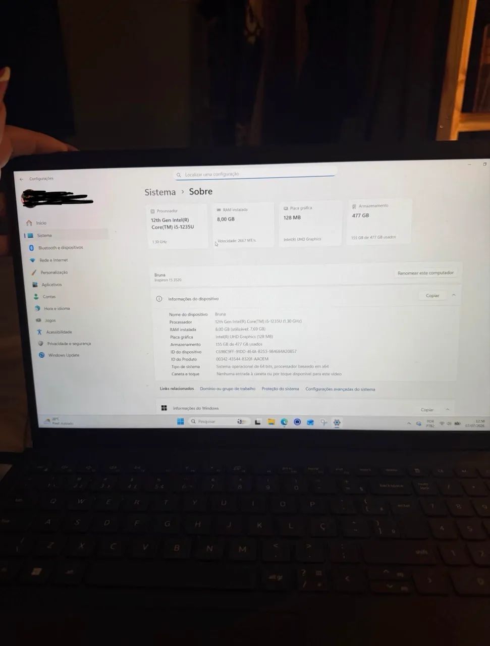 Notebook Dell Inspiron 15 - Foto 5