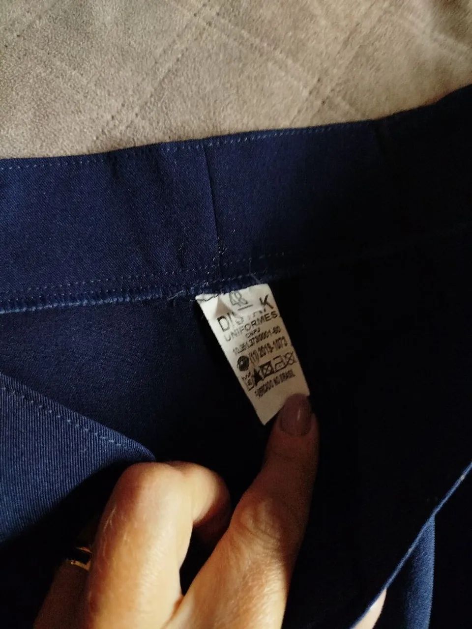 Calça social azul  - Foto 2
