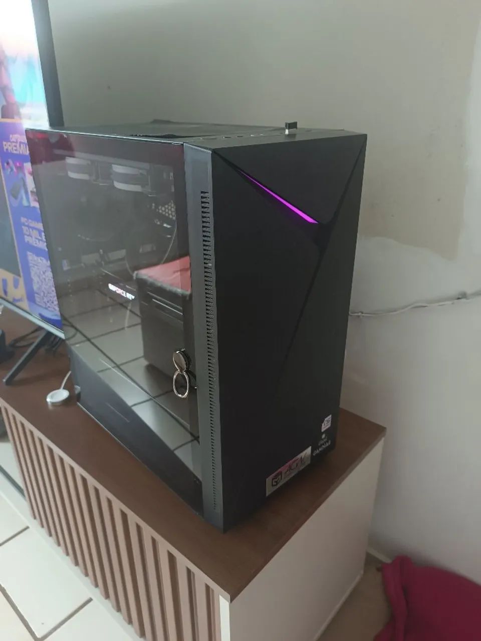 Pc gamer, Ryzen 7, rtx 3060, 32 memória RAM.