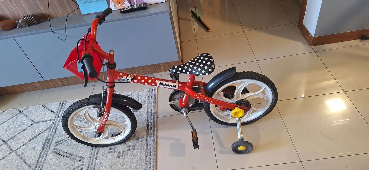 Bicicleta aro 16 - Caloi Minnie