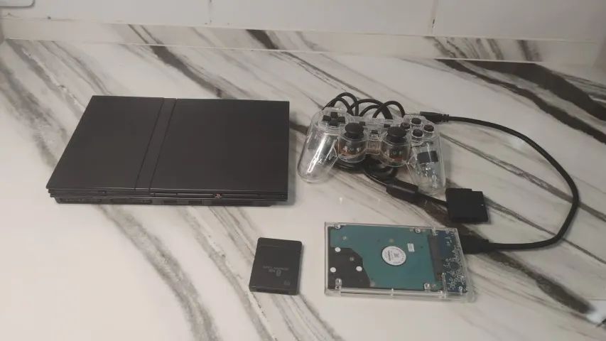 PlayStation 2 Slim Completo + HD Externo