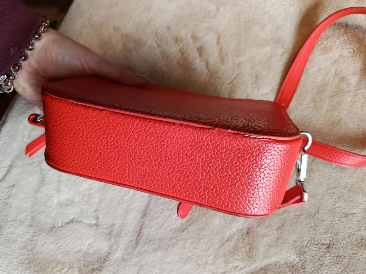 Bolsa Santa Lolla laranja  - Foto 5