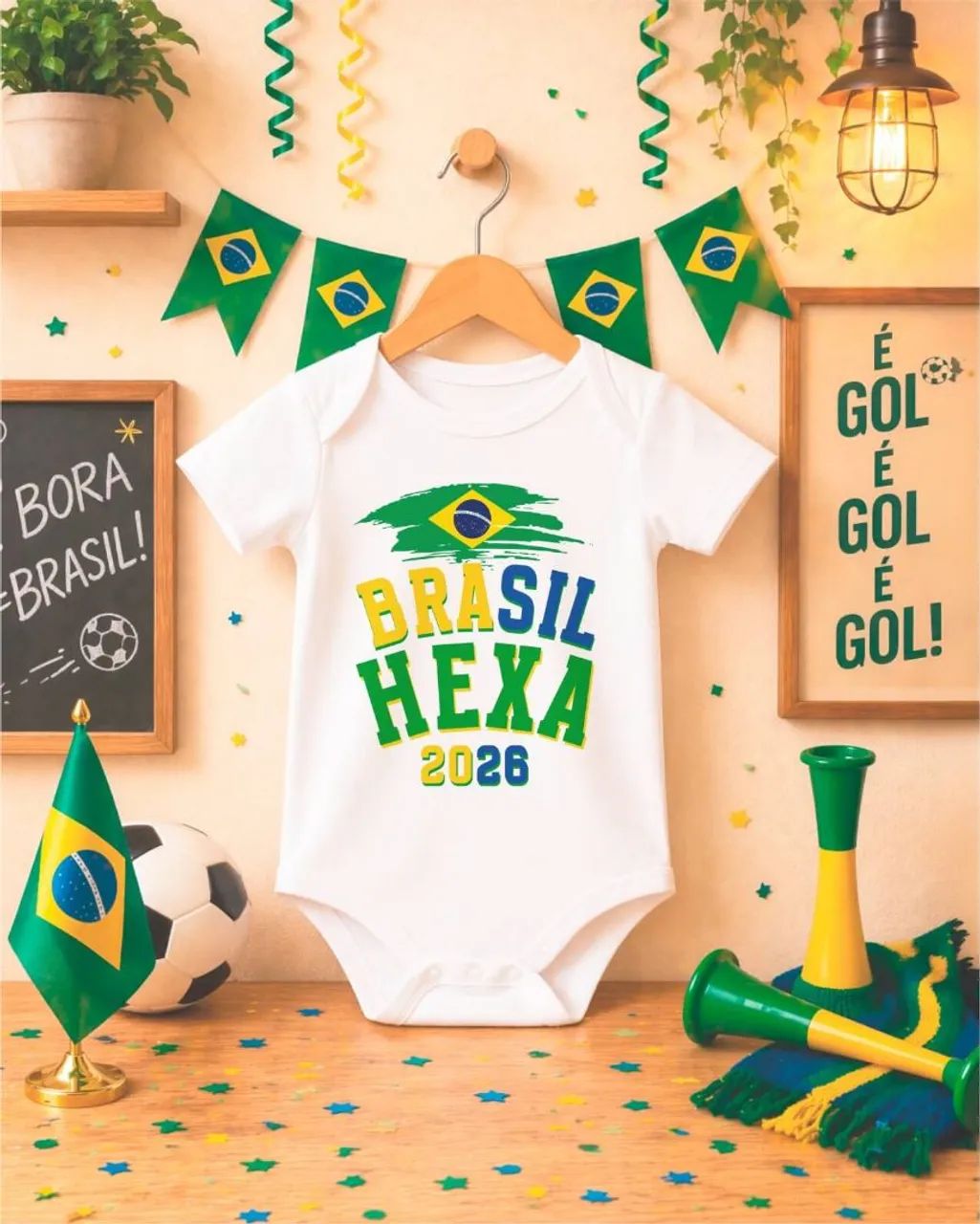 Camiseta e Body da Copa - Foto 3