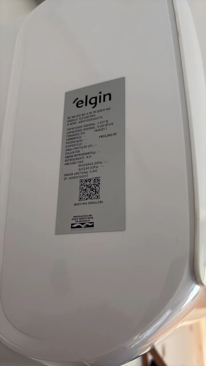 Ar Condicionado Split 9.000 Btus Elgin EcoII Wi-Fi - Foto 3