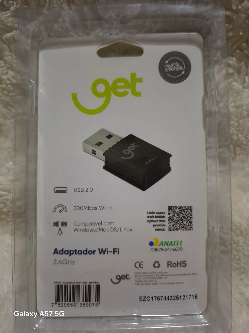 Adaptador Wi-Fi 300mbps Get Windows, Linux, MacOs - Foto 4