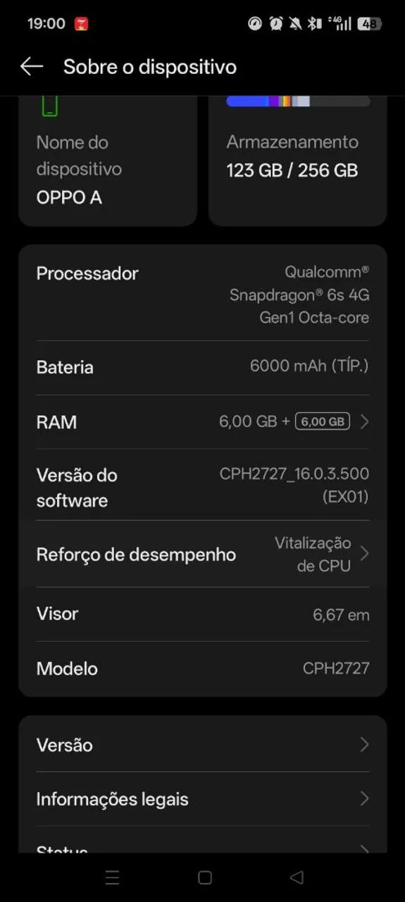 Celular usado Oppo A5 4G - Foto 2