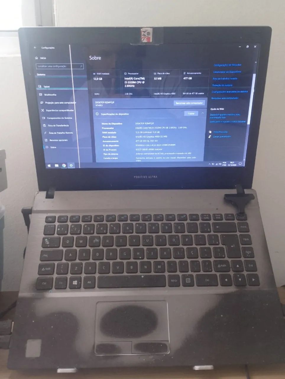 Notebook i5, 12gb ram e 512ssd - Foto 2