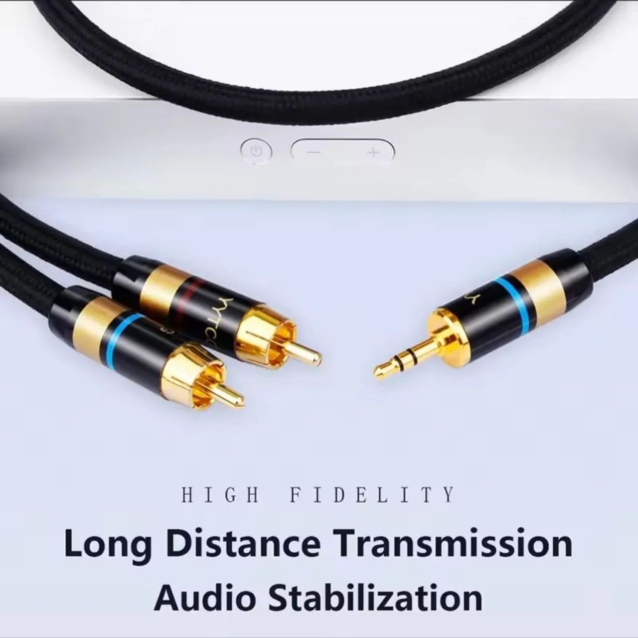 Cabo RCA x P2 hi-fi YYTCG - Foto 5