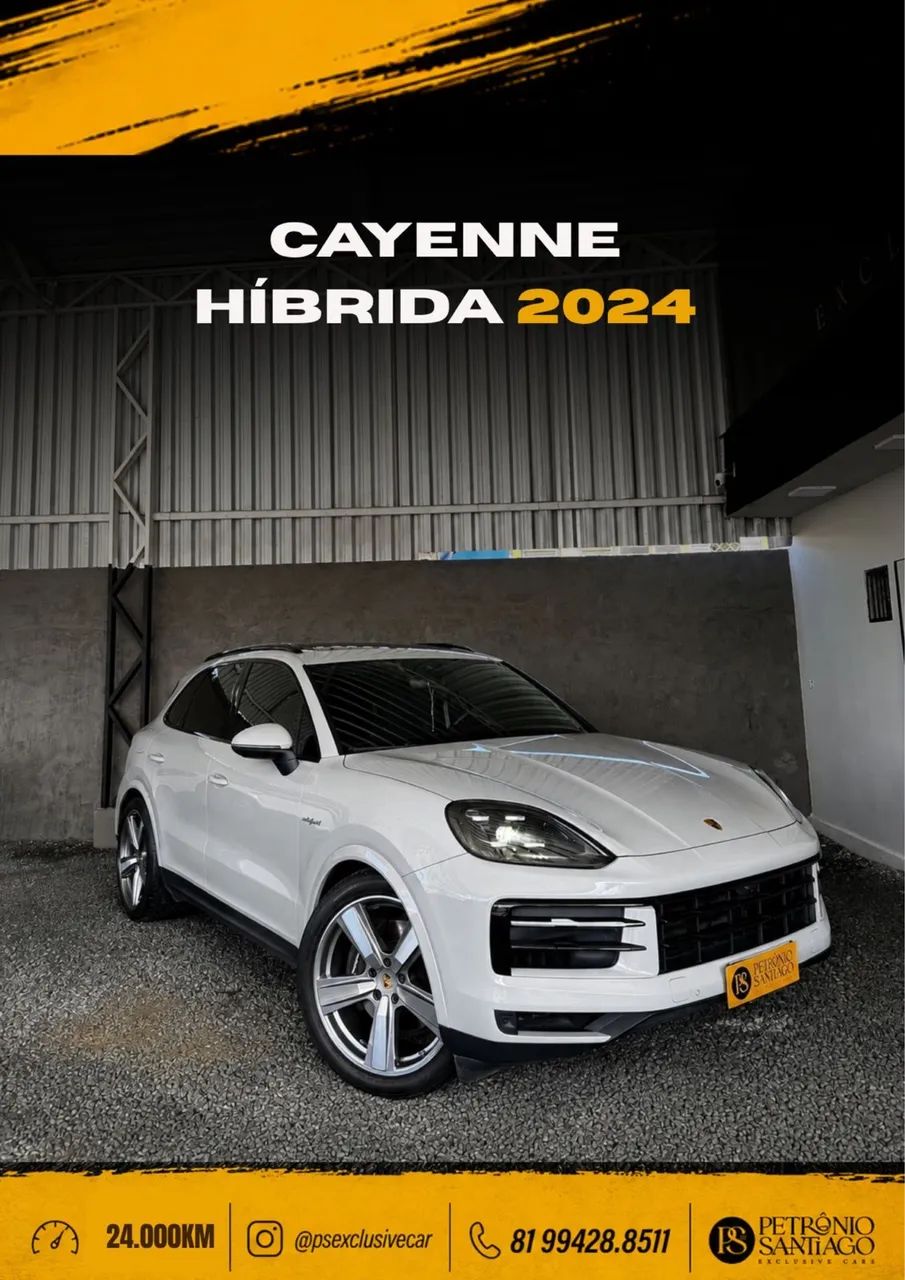 Porsche Cayenne E-hybrid 3.0 V6 462cv 2024
