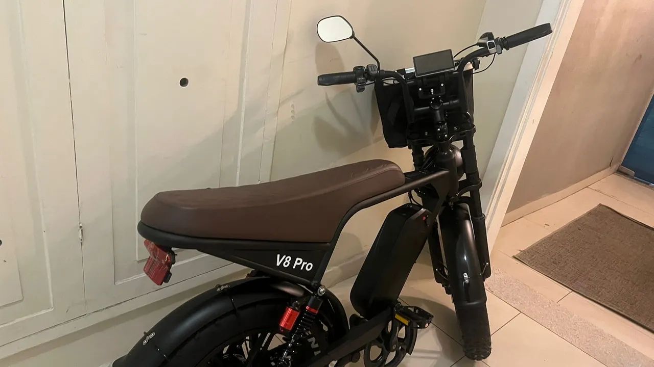 BICICLETA ELÉTRICA V8 pro OUXI - Foto 2