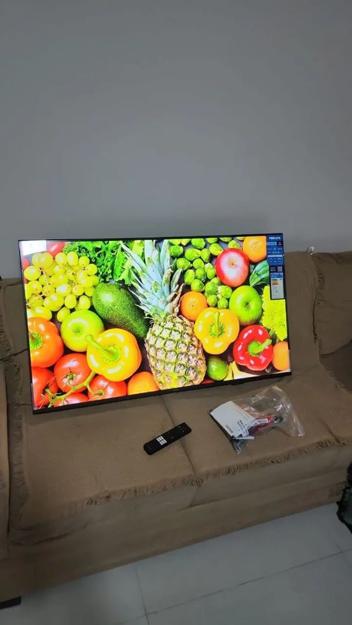 Tv 50 Philips smart no plástico nova  - Foto 2