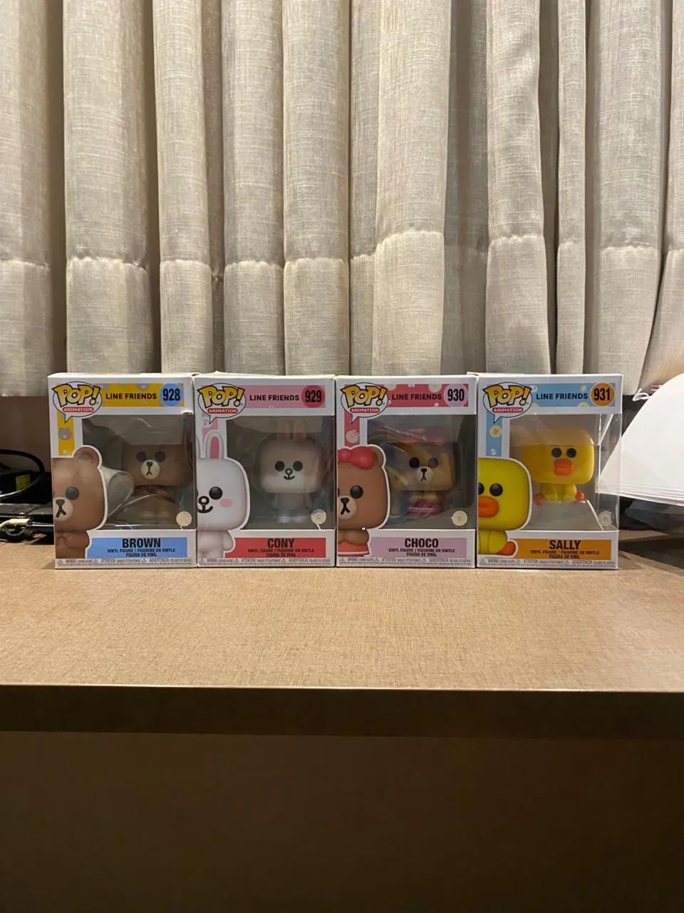 Funko Pop! Line Friends Coleção Completa 