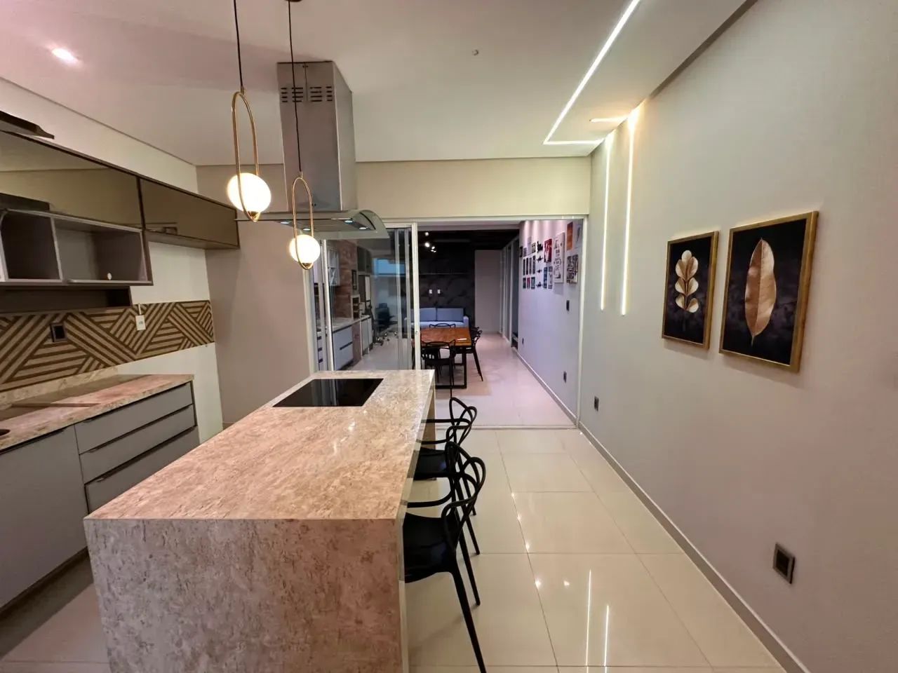 PASSAREDO, TÉRREA, SEMIMOBILIADA, 3 SUÍTES, ESCRITÓRIO, PISCINA - Foto 2