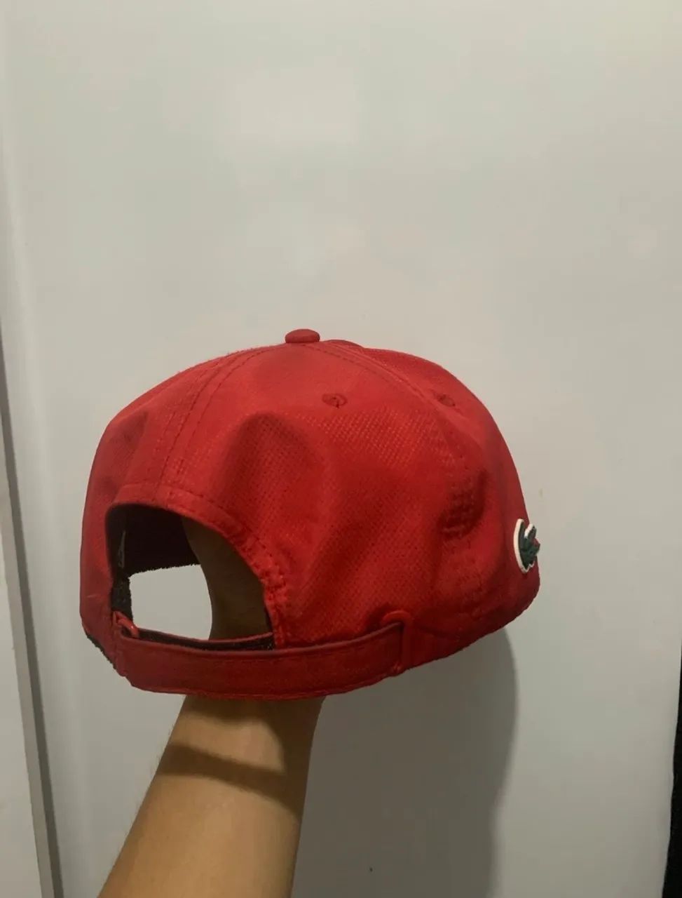Bone Lacoste Sport vermelho - Foto 5