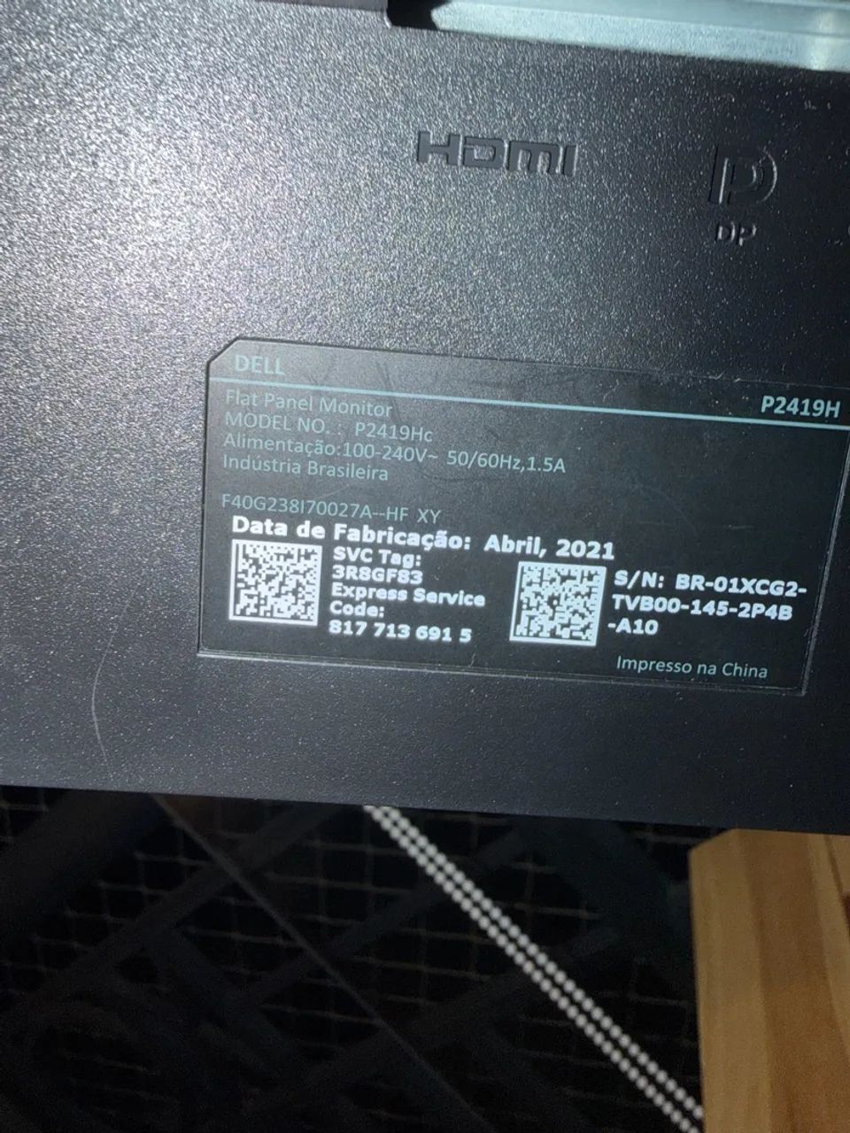 Monitor Dell P2419H Full HD - Foto 4
