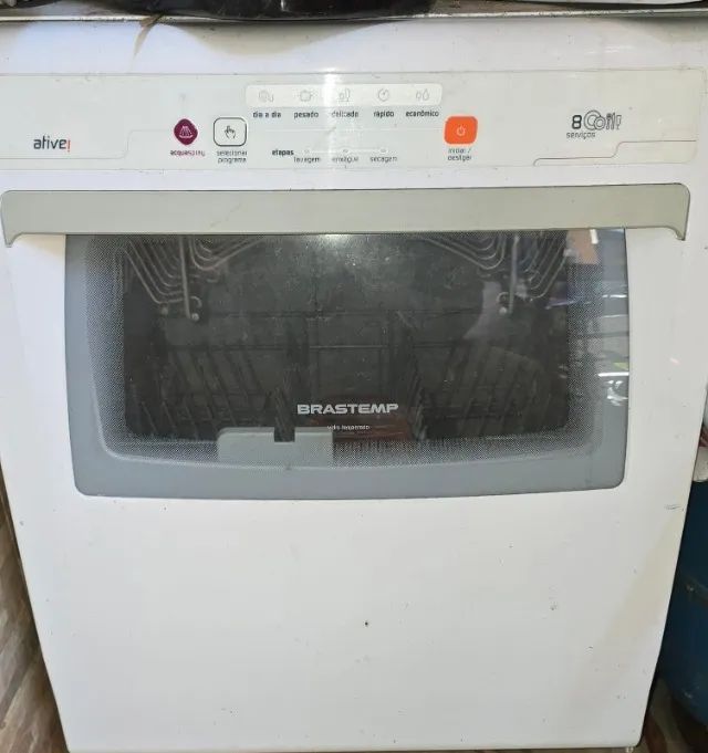 lava louça Brastemp 8 serviços