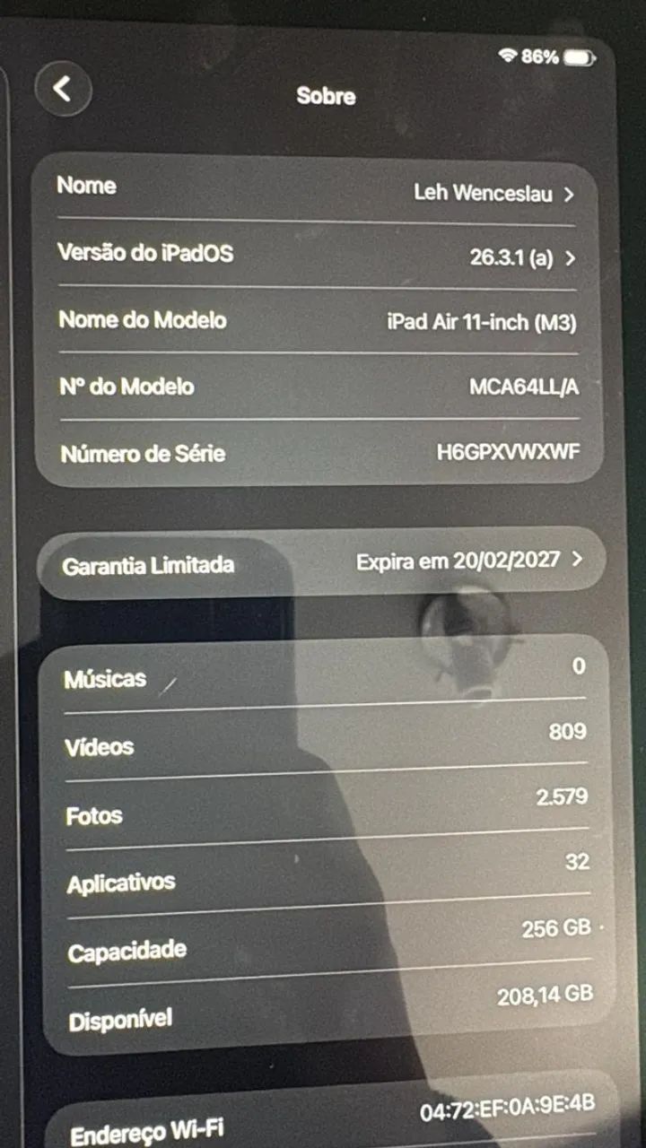 IPAD AIR M3 256 GB + APPLE PENCIL - Foto 2