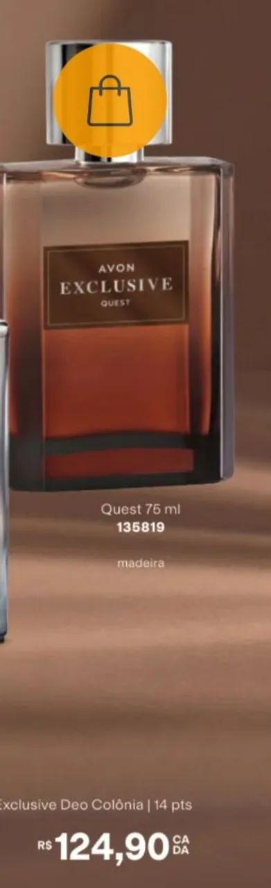 Perfume Avon Exclusive Quest 75ml - Foto 4