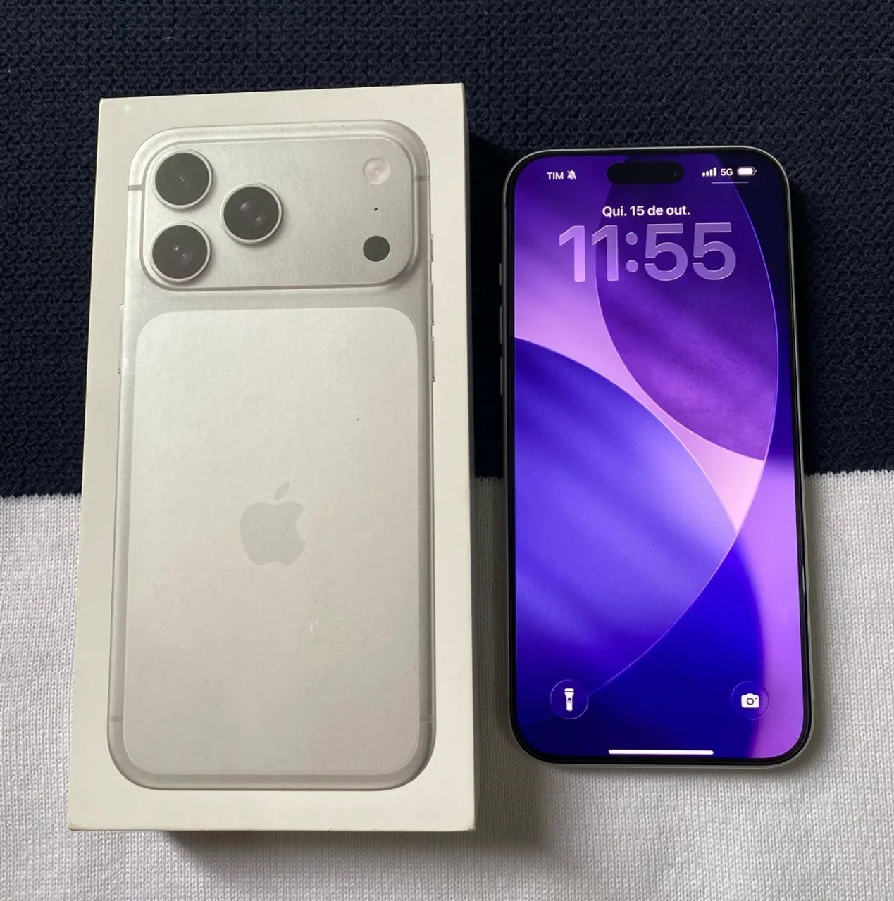 iPhone 17 pro Max 256GB - Prateado - Celulares e Smartphones