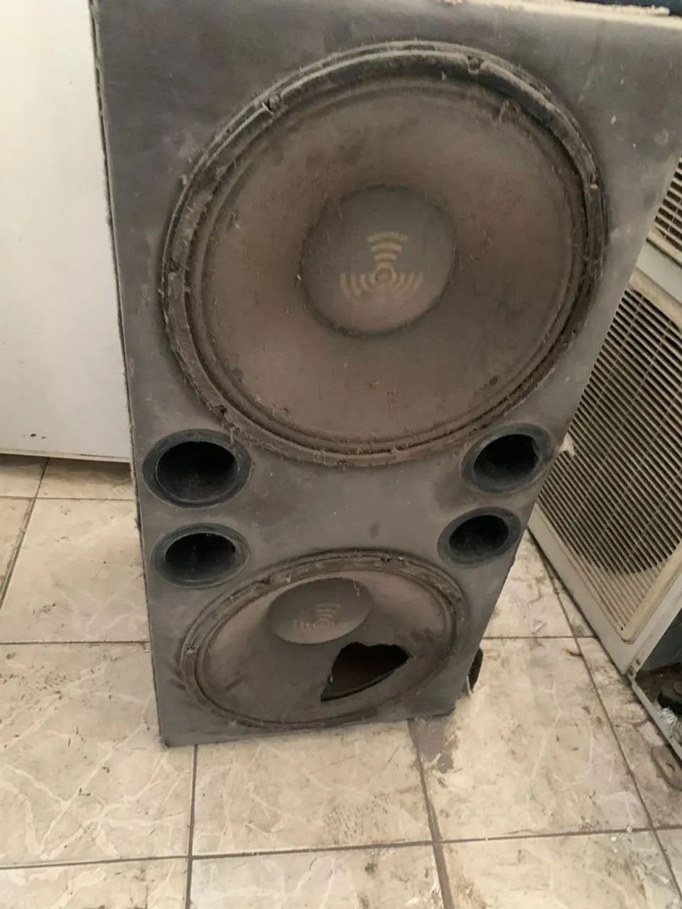 Caixa de som profissional (usada)