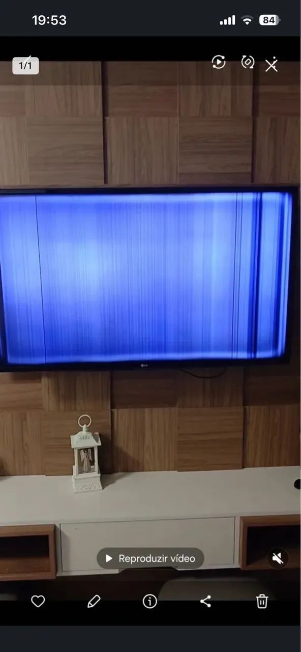 TV 43 polegadas para retirada de peças 