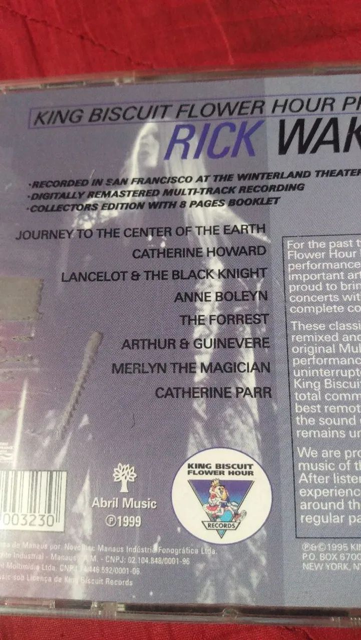 Cd original Rick wakeman in consert. - Foto 5