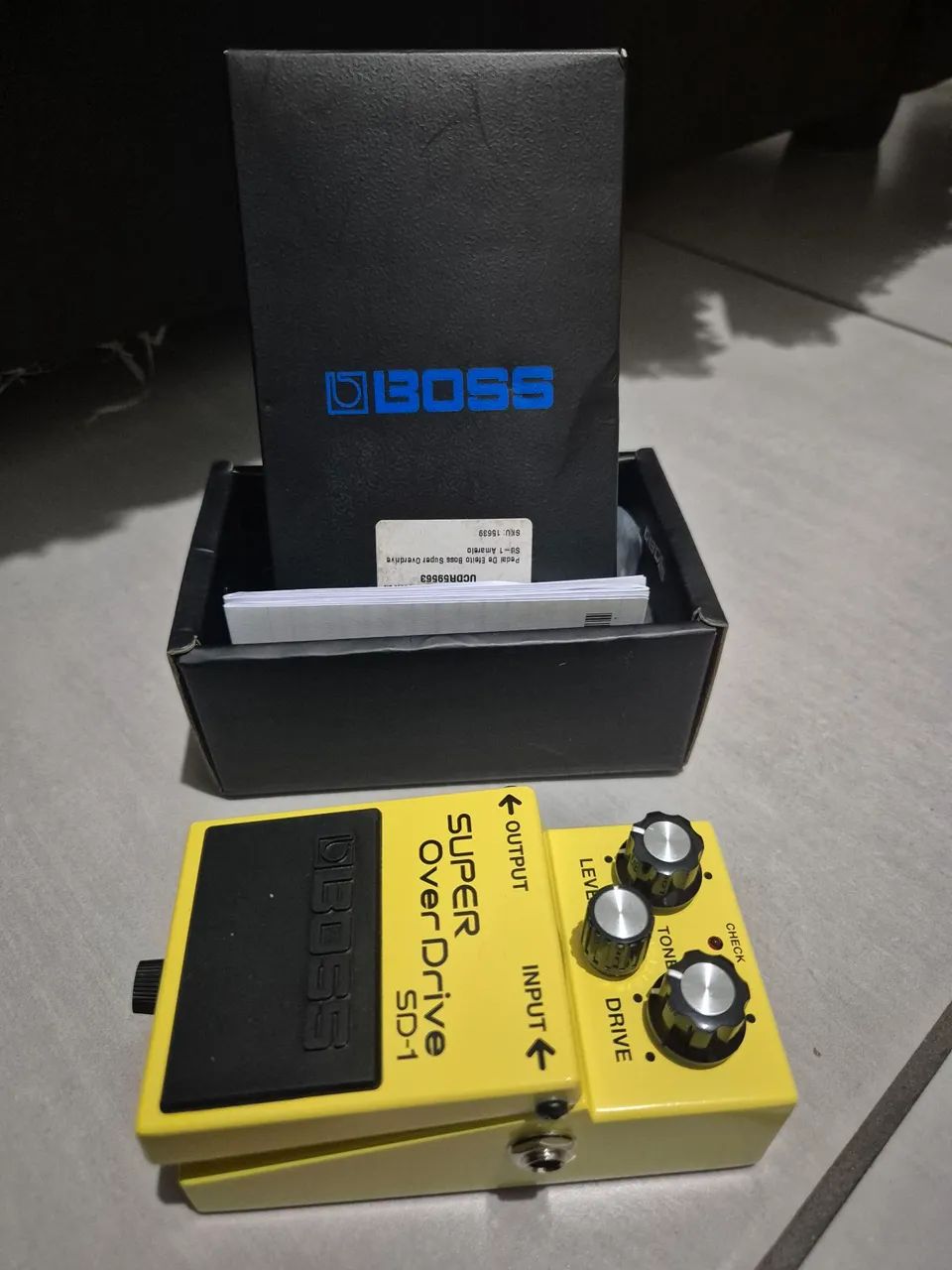 Pedal BOSS SuperOverdrive - SD1