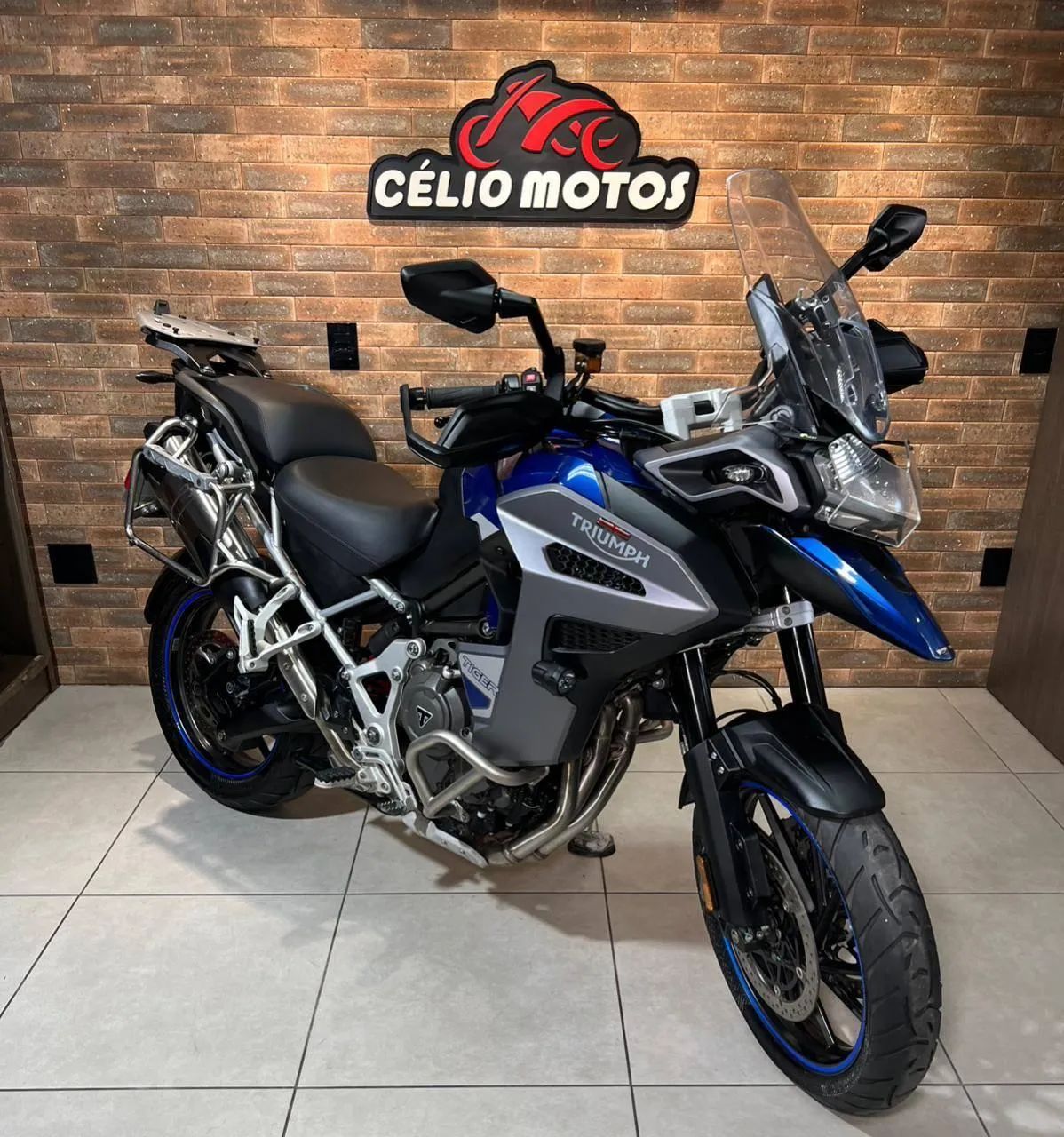 TIGER 1200 GT EXPLORER  AZUL 2022/2023 - Foto 2