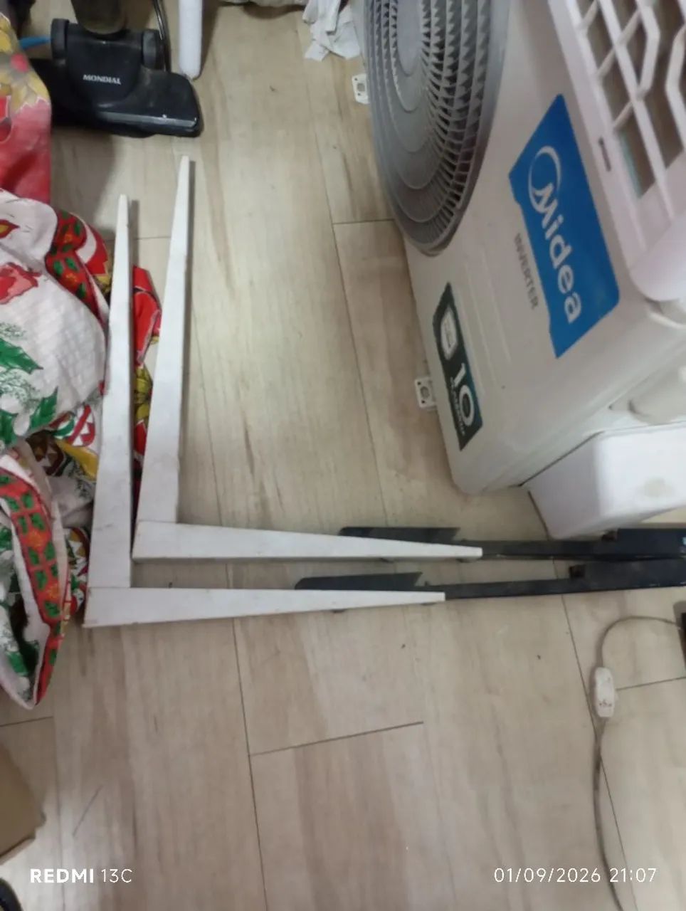 Ar condicionado 12 mil BTUs split midea - Foto 3