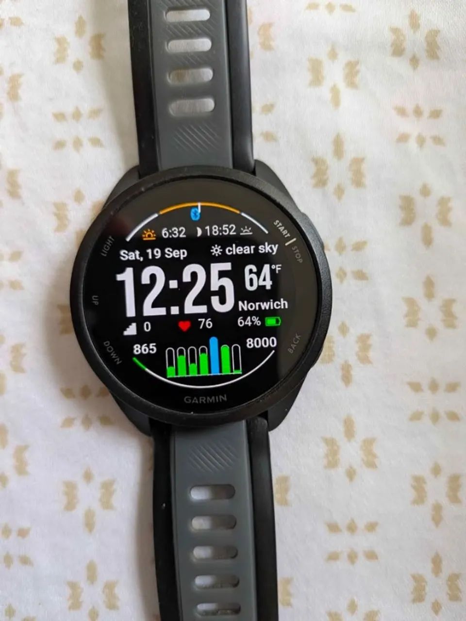 Garmin Forerunner 165 Preto GPS - Corrida