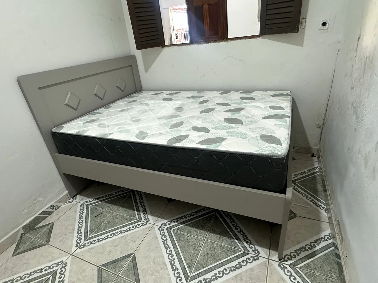 Cama com colchão ortobom - Foto 2