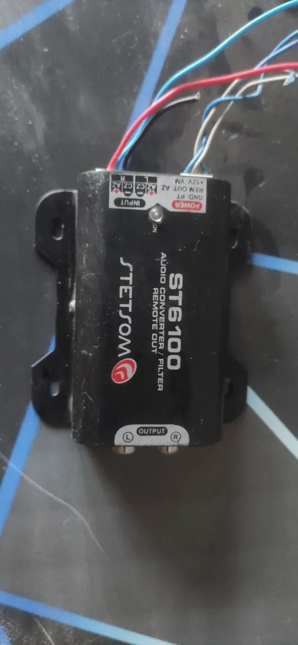 Conversor de Áudio Stetsom STG100 - Com Remote Out e Filtro