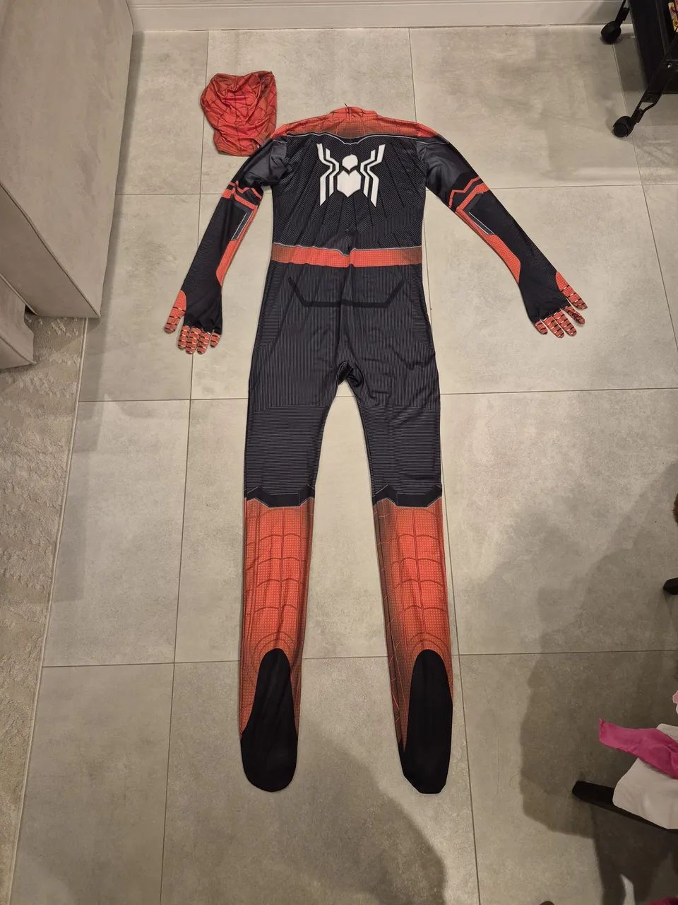 Fantasia Homem-Aranha Cosplay 180-185cm - Foto 3